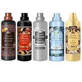 Tesori d’Oriente Weichspüler Set – 5× Duftspüler mit orientalischen Aromen – Aromatischer Wäscheduft – Vorteilspack Veltao Set