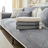 kogxscej Sofa Überzug Sofaschoner Sofabezug 3 Sitzer, Sofabezug l Form Sofa Cover Überwurf Universal Couch überzug, Ecksofa für L Form Erfordert Zwei Couchbezug