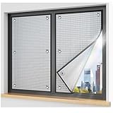 WXGZSKLV Rückstandslose Sichtschutzfolie, Wärmeisolierung Reflektierende Fensterfolie, Sonnenschutz Folie Fenster Innen, Uv-Schutz Dämmfolie für Gewächshäuser(65cm x 120cm)