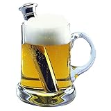 Westmark Bierwärmer mit Halter, Länge: 16 cm, Rostfreier Edelstahl, Silber, 63282260, 7.9 x 5 x 16 cm