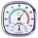 Zeigertyp Temperatur Und Luftfeuchtigkeitsmesser Hochpräzises Haushaltsthermometer Wandmontierter Raum Für Den Innenbereich
