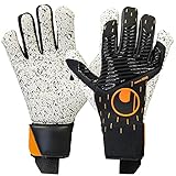 uhlsport Speed Control Supergrip+ Torwarthandschuh Herren schwarz/orange, 9.5