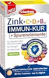 Schaebens Zink + C + D3 + B12 Immun-Kur + Spurenelemente