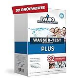Wassertest Plus (32 Werte) für Leitungswasser - In Kombination mit Wassersprudlern empfohlen, Laboranalyse Ihres Trinkwassers im Deutschen Fachlabor