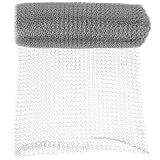 Hemobllo Edelstahl Drahtgewebe Lochfüller Rolle 12,7cm X 3m Feinmaschiges Drahtgitter für Gartennager Schutz Rostfreies Metallgewebe für Außenbereich und Heimwerker