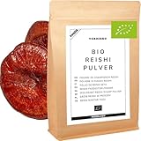 Reishi Pulver Purer Reishi Pilz Reishi Bio Pulver Reishi Mushroom Heilpilze Reishi Powder von Foozia (100g)