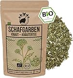 NanaNatura's BIO Schafgarbenkraut 50g | Schafgarben-Tee aus biologischem Anbau in Deutschland | Achillea | 100% natürlich