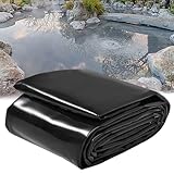 5 mm HDPE Teichfolie flexibel wasserdicht Folie für Poolunterlage Garten Einsatz kleine Teiche 5x10m robuste Abdeckung reißfest UV-beständig