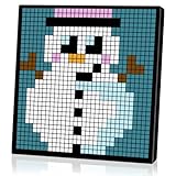 Digitaler Bilderrahmen, 32 x 32 programmierbare Pixel-Kunst-LED-Anzeige, Bluetooth-Verbindung, Gaming-Zubehör, Neonlicht für Raumdekoration…