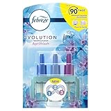 Febreze 3Volution Duftstecker Nachfüllflakon 20 ml Lenor Aprilfrisch, 3 Abwechselnde Düfte Bekämpfen Gerüche