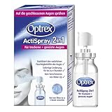 Optrex Actispray 2in1 Augenspray gegen trockene & gereizte Augen - Liposomales Augenspray für sofortige Linderung - 1 x 10 ml