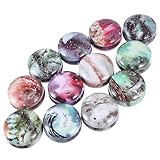 Toyvian Metalldosen 12 Stück Rund Kerzendosen für Selbstgemacht Kerzen Aufbewahrungsboxen für Kleinteile und Süßigkeiten Vielseitig Einsetzbar für Basteln und Party