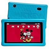 Pebble Gear Kinder Tablet - Disney Micky und Seine Freunde | 7 Zoll Kids Tablet mit kindgerechter Hülle, elterlicher Kontrollle, Blaulichtfilter, 500+ Spiele, Apps, E-Books, Wi-Fi, 16 GB