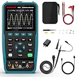 HANMATEK 3 in 1 Hand-Oszilloskop-Multimeter, Wellenform-Generator HO51 mit 3,5 „TFT-Oszilloskop, Auto-Kalibrierungsfunktion, Speicherfunktion, Multitester