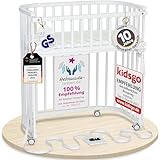 babybay Boxspring Beistellbett aus massivem...