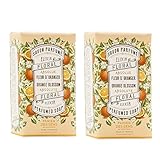 Panier des Sens Orangenblüte Seifenstück - Made in France - 2 x 150g (Orangenblüte)