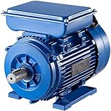 VEVOR Elektromotor, 2200 W Einphasen-2-poliger Asynchronmotor, Drehzahl 2860 U/min, Schaftlänge 50 mm, B3-Montage, IP44-zertifizierter Industriemotor