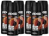 Axe Bodyspray Moschus ohne Aluminiumsalze 6x 150 ml Männerdeo Deo Deodorant