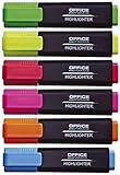 OFFICER PRODUCTS PRODUCTS Textmarker Leuchtend 6er Pack...