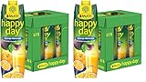 Rauch Happy Day Orange Maracuja | perfekte Geschmackskombination | exotischer Mix herrlicher Südfrüchte | mit viel Vitamin C | 6x 1l Tetra Prisma (Packung mit 2)