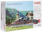 Märklin 29074 BR 74 Digital-Startpackung Güterzug Epoche 3, Spur H0 Modelleisenbahn, viele Soundfunktionen, mit Mobile Station und C-Gleis Schienen