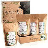 ORIGEENS GEMAHLENER KAFFEE BIO PROBIERSET | Kaffee Probierset, 4x250g, Traditionelle Röstung | BIO Kaffee gemahlen Arabica | Geschenkidee