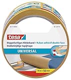 tesa Doppelseitiges Klebeband Universal - Vielseitiges...