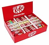 KitKat Selection Box mit 104 KitKat Spezialitäten in 9 Sorten, mit KitKat Chunky, KitKat Mini und KitKat White, KitKat Süßigkeiten Mix mit 2,9kg