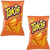 2x92g - TAKIS INTENSE NACHO - non Spicey Cheese Flavour + Heartforcards® Versandschutz