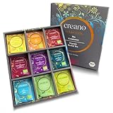 Creano Bio Kräutertee Geschenkset „ORGANIC HERBAL TEA“ - 27 Bio-Teebeutel in 9 unterschiedlichen Sorten - 54g - NEUHEIT*