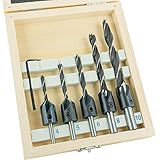 ENT 26514 6-tlg. Bohrer-Senker-Satz WS - 5 zylindrische...