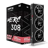 XFX Speedster MERC308 Radeon RX 6650XT Black Gaming Grafikkarte mit 8GB GDDR6 HDMI 3xDP, AMD RDNA™ 2 (RX-665X8TBDY)