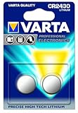 Varta CR 2430 Electronic Batteries Bli 2, 2 Packungen mit 2 (4 Batterien)