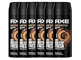 AXE Deo Spray Dark Temptation 6x 150ml Deospray Deodorant Bodyspray Herren Men Männerdeo ohne Aluminiumsalze (6er Set)