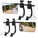 semai Wohnwagen Spiegel Auto Wohnwagenspiegel Toter Winkel Wohnmobil Außen Spiegelverlängerung Autospiegel für Gängigen Fahrzeugtypen(2 Stück)