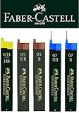 Faber-Castell SUPER-POLYMER Feinminen (5 Dosen, 0,35 HB | 0,5 HB | 0,5 B | 0,7 HB | 0,7 B)