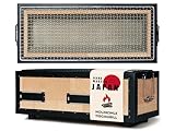 Konro Grill – traditioneller japanischer Holzkohlegrill aus natürlichem Diatomit Sedimentgestein – ideal für Yakitori & Yakiniku – kompakter Tischgrill – handgefertigt in Japan - Klein (54x23x20cm)