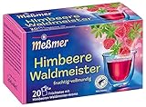 Meßmer Himbeere-Waldmeister | 20 Teebeutel | Vegan | Glutenfrei | Laktosefrei