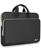 KIZUNA 13.3 Zoll Laptoptasche Notebook Tasche 13' Hülle für 14' IdeaPad Flex 5i/ThinkPad X1 Carbon/ThinkBook 14+/HUAWEI MateBook D 14/Dell/LG Gram 14/ASUS/HP Handtasche Sleeve Laptop Case Bag,Schwarz