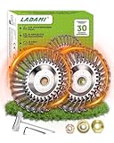 LADAMI ! Profi ! Unkrautbürste Wildkrautbürste MOTORSENSE 25,4 x 200 mm Hohe Standfestigkeit - sehr robust - leichte Montage 2 Stück