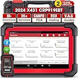 LAUNCH CRP919E BT obd2 diagnosegerät für alle Fahrzeuge,diagnosegerät Auto mit OE-Level Alle System Diagnose,35+ Reset-Services,kfz Tester für Active Test,CANFD, ECU-Kodierung,V.A.G-geführte,FCA
