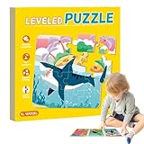 Puzzles für Kinder, Reise-Puzzles Spielzeug für Kinder – Cartoon Tier Lernspielzeug Vorschule Lernaktivitäten für Reisen und Auto