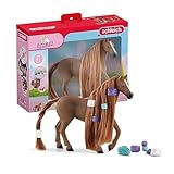 schleich HORSE CLUB Sofia's Beauties 42582 Englisch Vollblut Stute Spielset - Realistisches Pferdespielzeugset mit Pferd mit Mähne & Zubehör für Fantasievolles Spiel Pferde Spielzeug ab 5