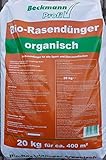 Beckmann Bio-Rasendünger NPK 9+3+6 organisch 20 Kg