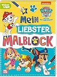 PAW Patrol: Mein liebster Malblock: Mehr als 120 neue Ausmalbilder (ab 3 Jahren)