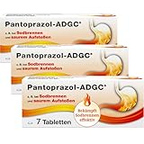 Pantoprazol-ADGC® - 3x 7 Stück - gegen Sodbrennen, saures Aufstoßen - Mittel bei Magenübersäuerung - wirkt gegen stillen Reflux und Magenbrennen