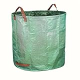 Wiederverwendbare, robuste Gartenabfallsäcke, groß, 300 l, für Rasenpool und Garten, Laubbeutel, langlebig und umweltfreundlich, für die Reinigung im Freien
