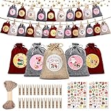 Chuner 2025 Weihnachtskalender Selbst Befüllen, 24X...