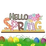 Tischdekoration für Ostertische, Tischdekoration, Osterblume, für Hochzeit, aus Holz, schönes Mittelstück mit, für den Nachttisch