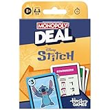Monopoly Deal: Disney Stitch Edition Kartenspiel - Deutsche Version